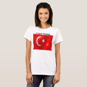 Turkse vlag t-shirt (Voorkant volledig)