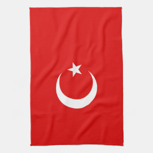 Turkse vlag theedoek