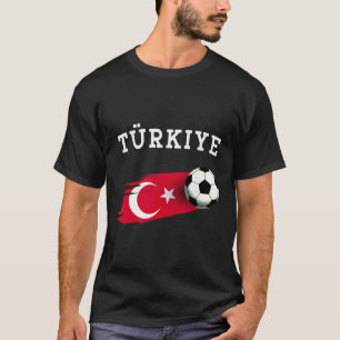 Turkse Vlag Turkije Vlag Turkse Voetbal Turkse Vo T-shirt