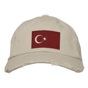 Turkse Vlag Turkiye Geborduurde Pet