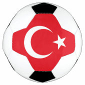 Turkse vlag voetbal (Voorkant)