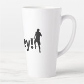 Turkse voetballer latte mok (Rechts)