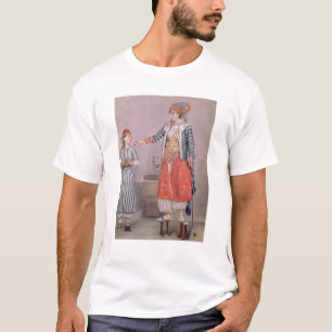 Turkse vrouw met Servant T-shirt