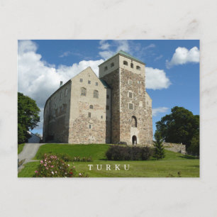 Turku Castle uitzicht briefkaart