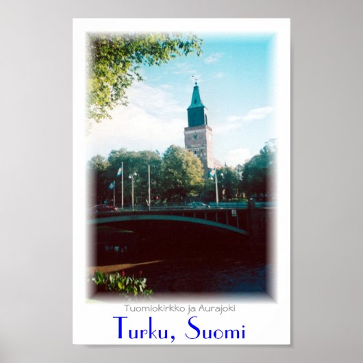 Turku Cathedral Poster (Voorkant)