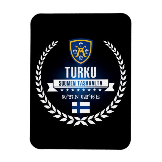 Turku Magneet (Verticaal)