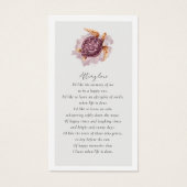 Turle Photo Funeral Favoriser Carte Memorial (Devant)