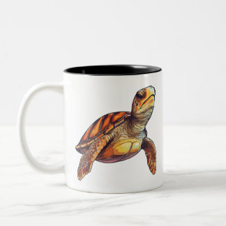 Turle Tweekleurige Koffiemok
