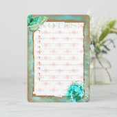 TURMALINE 4 ~ Carte d'invitation (Debout devant)