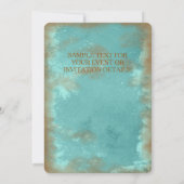 TURMALINE 4 ~ Carte d'invitation (Dos)