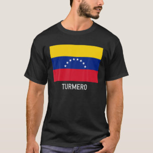 Turmero Venezuela vlag Emblem Escudo Bandera Crest T-shirt