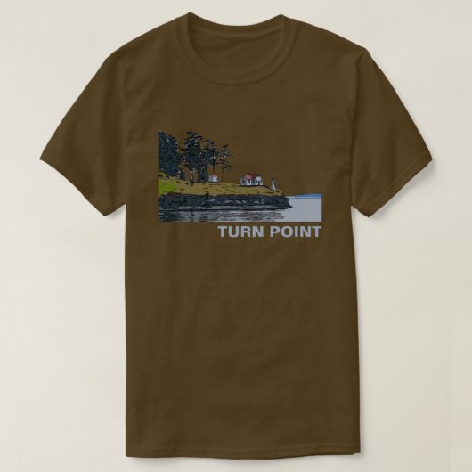 TURN POINT - Stuart Island T-shirt (Design voorkant)