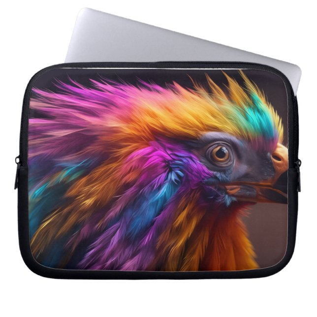 Turn your laptop into a canvas of creativity. 🌈🖥 laptop sleeve (Voorkant)