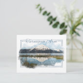Turnagain Arm Alaskan Watercolor Carte postale (Debout devant)