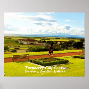 Turnberry Golf Course, Schotland Poster