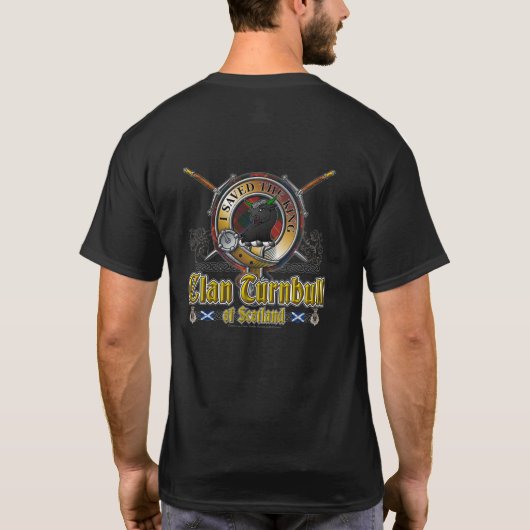 Turnbull Clan Badge T-shirt (Achterkant)