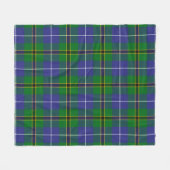 Turnbull Hunting Plaid Fleece Deken (Voorkant (Horizontaal))