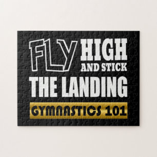 Turnen 101 Vlieg hoog - Bar Gymnast Legpuzzel
