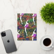 Turnen Hula Hoop iPhone hoesje cadeau voor Turnste
