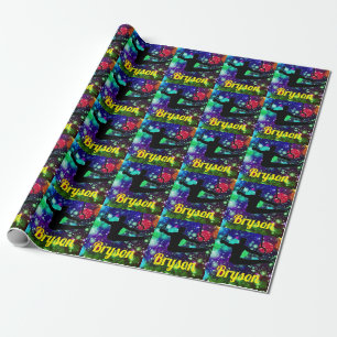 Turnen Jongens Ringen Cadeaupapier