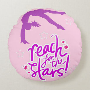 Turnen Tumbling Reach for the Stars Gymnastiek Rond Kussen