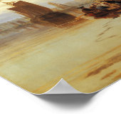 Turner - Boot uit Rotterdam ligt stil Poster (Hoek)