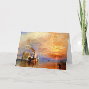 Turner, J M W - De vechtende Téméraire trok naar H Kaart