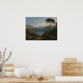 Turner - Lake Avernus Aeneas en Cumaean Sybil Poster (Keuken)