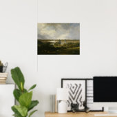 Turner - Londen van Greenwich Park Poster (Thuiskantoor)