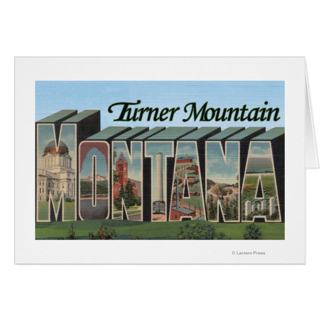 Turner Mountain, Montana (Voorkant Horizontaal)