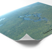 Turner Pond, Somerville Maine Poster (Hoek)