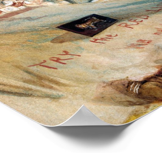 Turner - Saint Catherine's Hill Guildford Surrey Poster (Hoek)