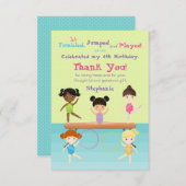 Turnfeest Kaart (Voorkant / Achterkant)