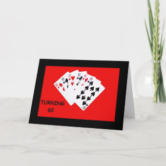 Turning 60 Est Une Grande Carte D'Anniversaire