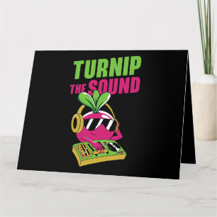 Turnip The Sound DJ Muzikant Composer Schrijven Kaart
