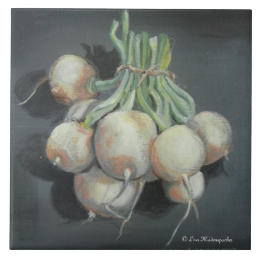 Turnips Tile Tegeltje (Voorkant)