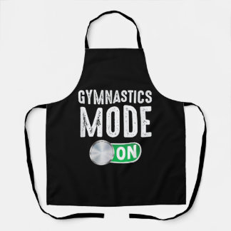 Turnmode gymnastiek Cool gymnast atleet Schort