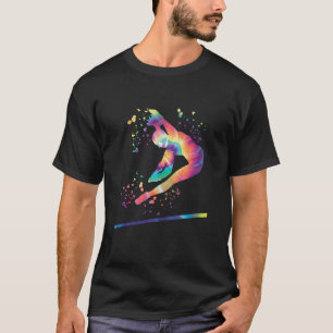 Turnster op ongelijke leggers Meisjes Kinderen Art T-shirt