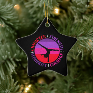 Turnsterkte Karakter Moed Keramisch Ornament
