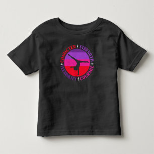 Turnsterkte Karakter Moed Meisjes Kinder Shirts