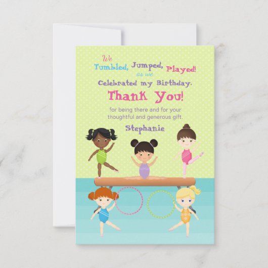 Turnsterparty Kaart (Voorkant)