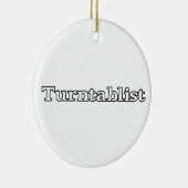 Turntablist Keramisch Ornament (Rechts)