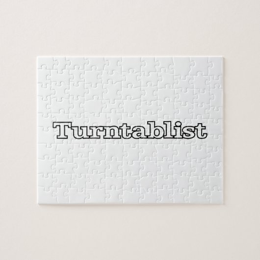 Turntablist Legpuzzel (Horizontaal)