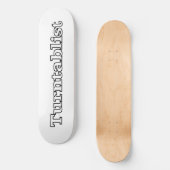Turntablist Skateboard (Voorkant)