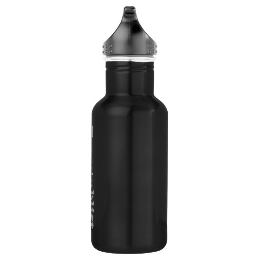 Turntablist ʇ sılqɐ ʇ uɹ ⊥ waterfles  (Rechts)