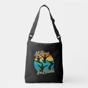 Turnvrouwen Gymnastiek - Alles is Mogelijk Crossbody Tas