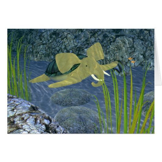 Turphant de natation (Devant horizontal)