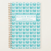 Turqoise Ethnic Aztec Flèches Motif (Devant)