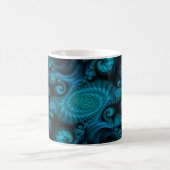 Turqoise Fractale Mug (Centre)