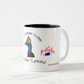 Turquie assassinée - Mug à 2 tons (Devant droit)